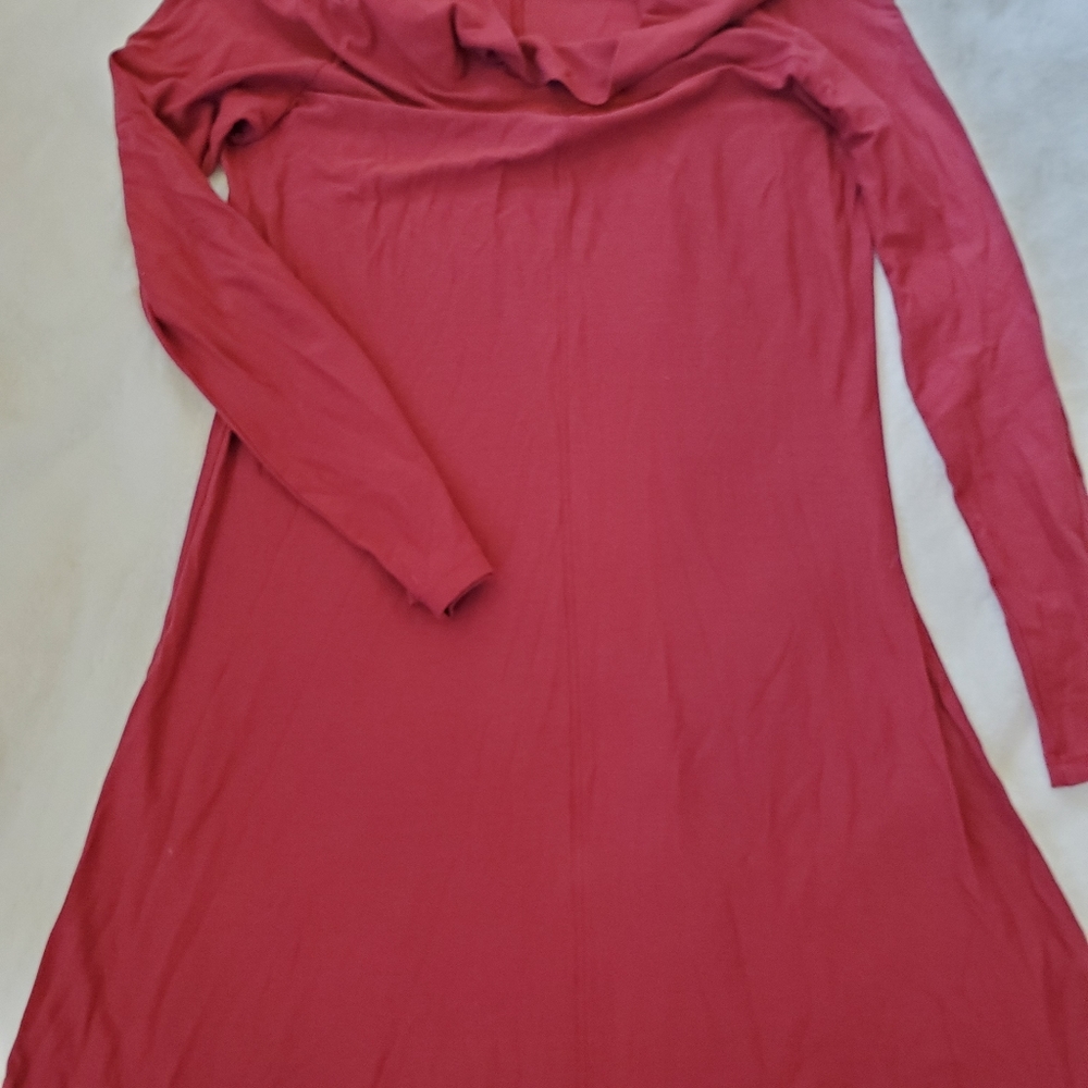 Horny Toad cowl neck pullover dress tunic